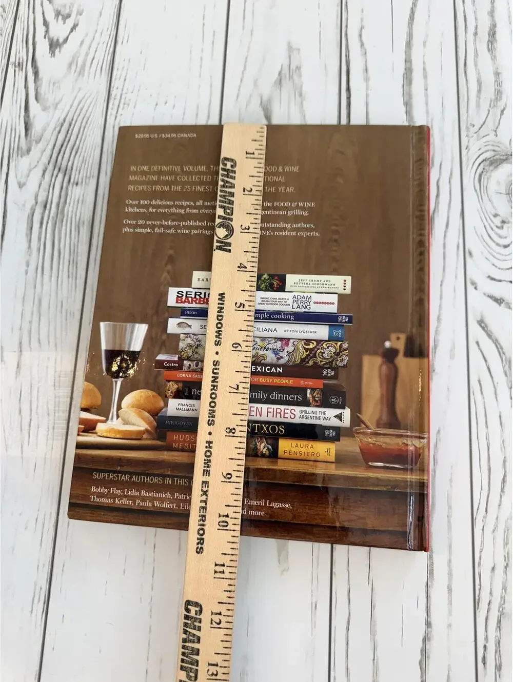 Food & Wine Best of the Best Cookbook Recipes Vol. 13 Hardcover